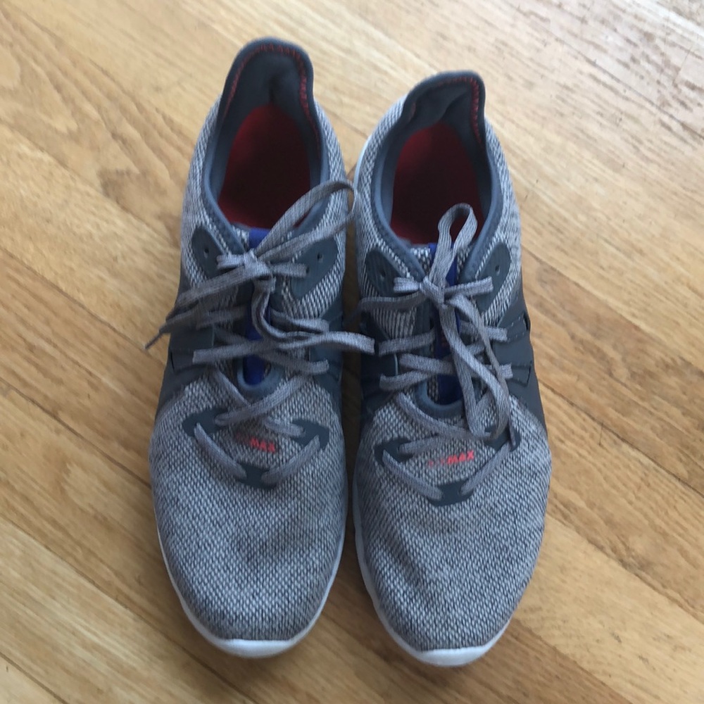 Women’s Air Max Grey with Purple and Pink  knit 10
